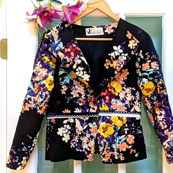 gelfer danish design Jackets & Blazers - 👑 Gelder Danish Design Floral Jacket 👑
